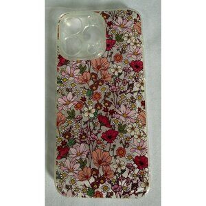 Plastic Multi Colored Floral Phone Case for iPhone 13 14 15 16 Pro Max